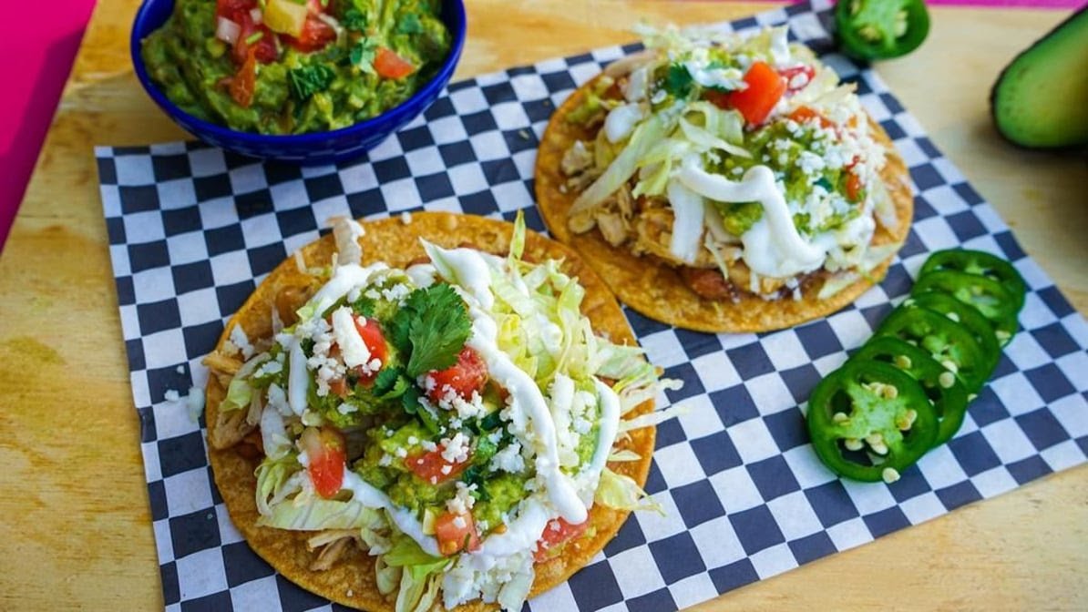 Tostadas at TaKitos Mexican Restaurant in Hollywood, FL 33020